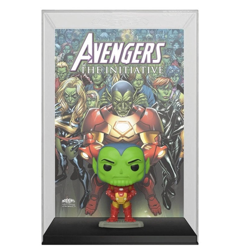 Figura Funko POP! Marvel Skrull as Iron Man en caja Avengers - 2