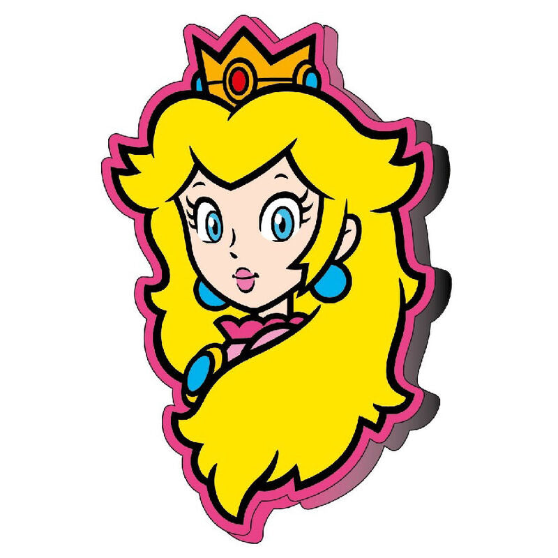 Cojín 3D de Peach de Super Mario Bros