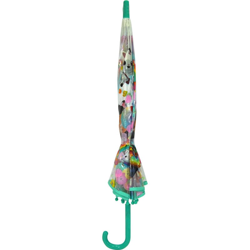 Paraguas transparente de La Casa de Muñecas de Gabby con ilustraciones coloridas - 2