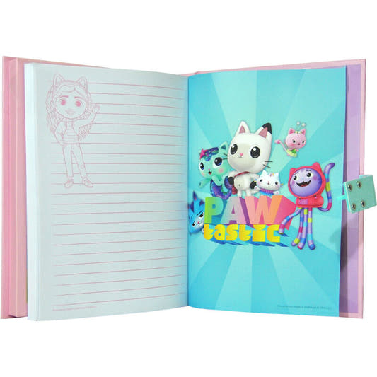Diario secreto rosa de Gabby's Dollhouse con sonido - 2