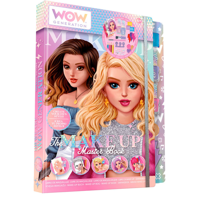 Set de maquillaje Wow Generation desplegable con paletas y accesorios - 2