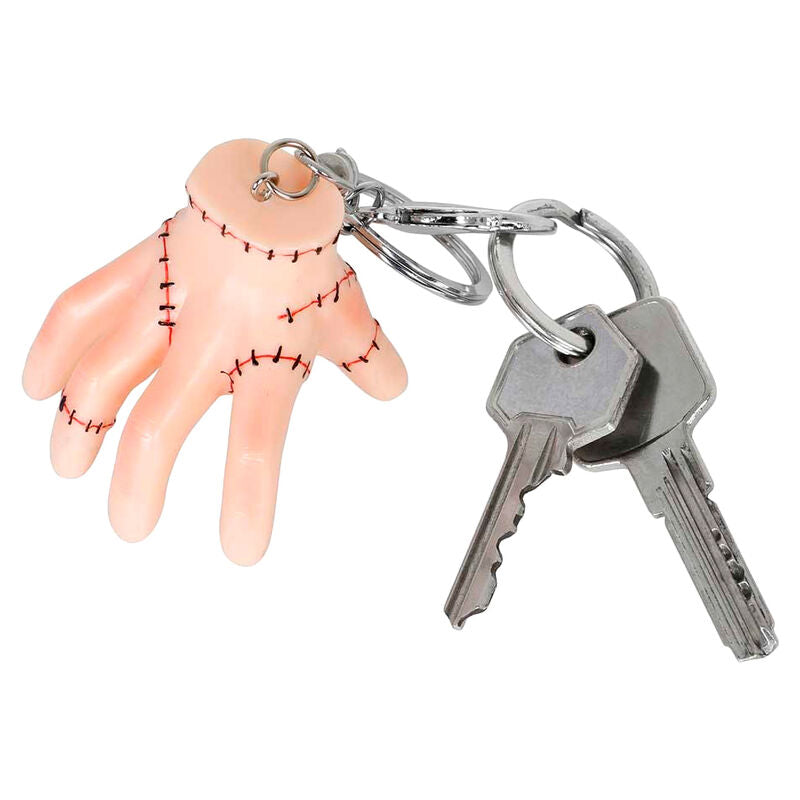 Llavero 3D de Cosa de Miércoles con diseño de mano cosida - 4