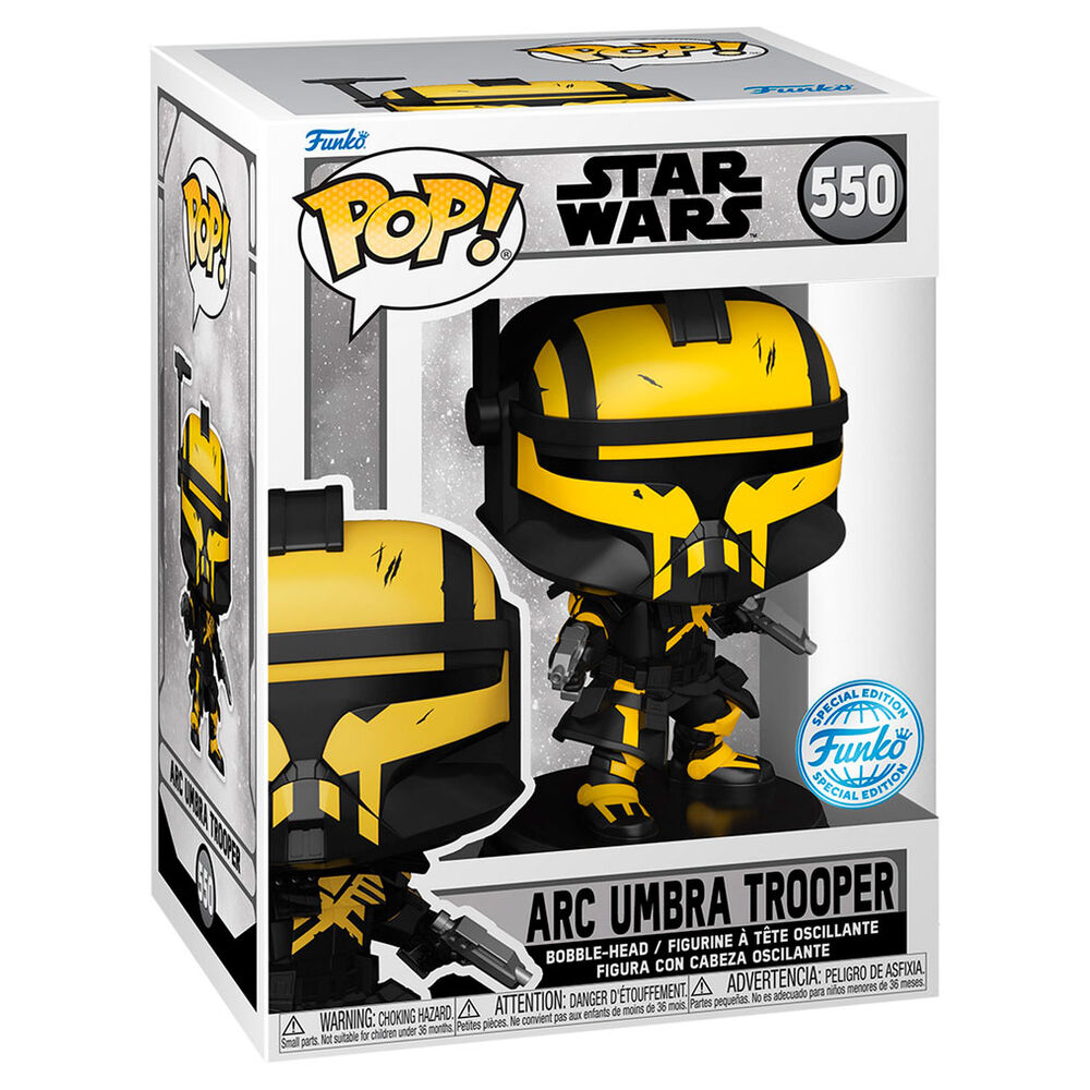 Figura Funko POP! Star Wars ARC Umbra Trooper en negro y amarillo - 2