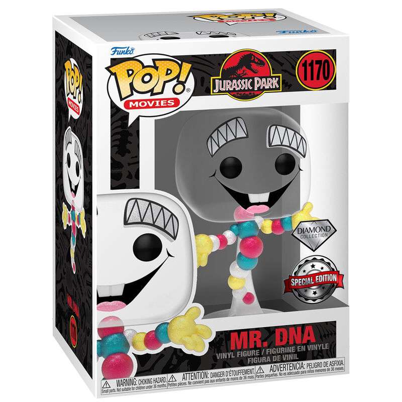 Figura Funko POP! Exclusive de Mr. DNA de Jurassic Park - 2