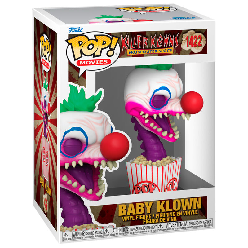 Figura Funko POP! Killer Klowns Baby Klown con palomitas - 2