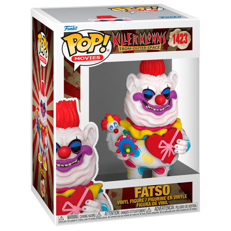 Figura Funko POP! Killer Klowns Fatso con corazón rojo - 2