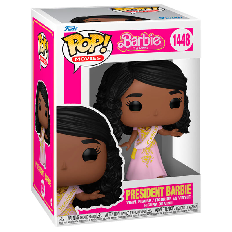 Figura Funko POP! Barbie President Barbie con vestido rosa - 2