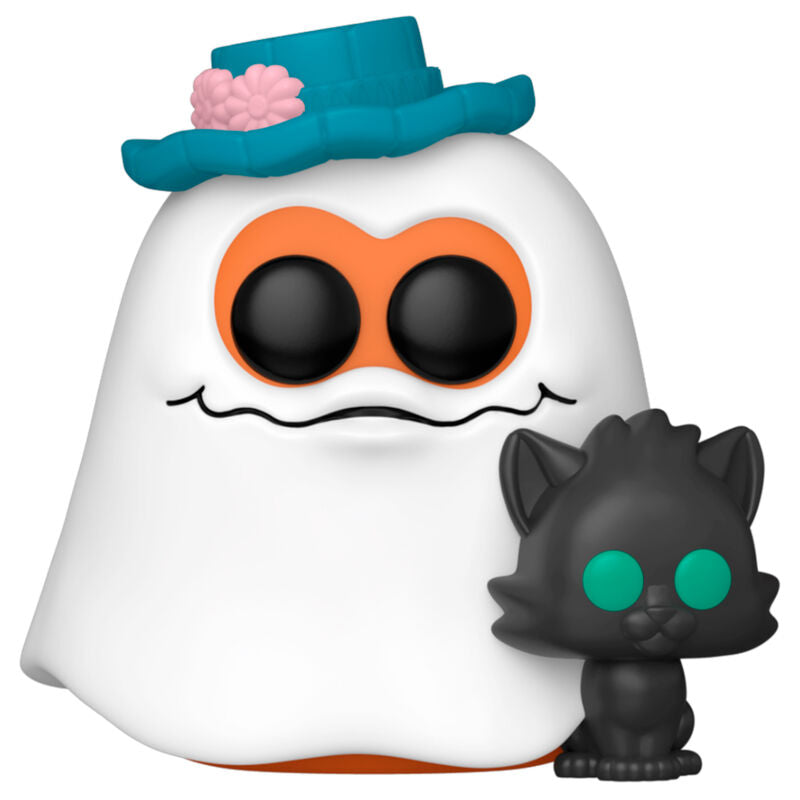 Figura Funko POP McDonald's Nugget Buddies Ghost con sombrero azul y compañero negro - 2