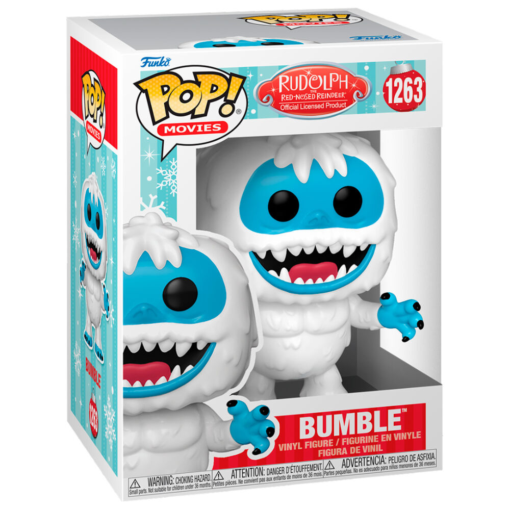 Figura Funko POP! de Bumble con cuerpo blanco y detalles azules - 2