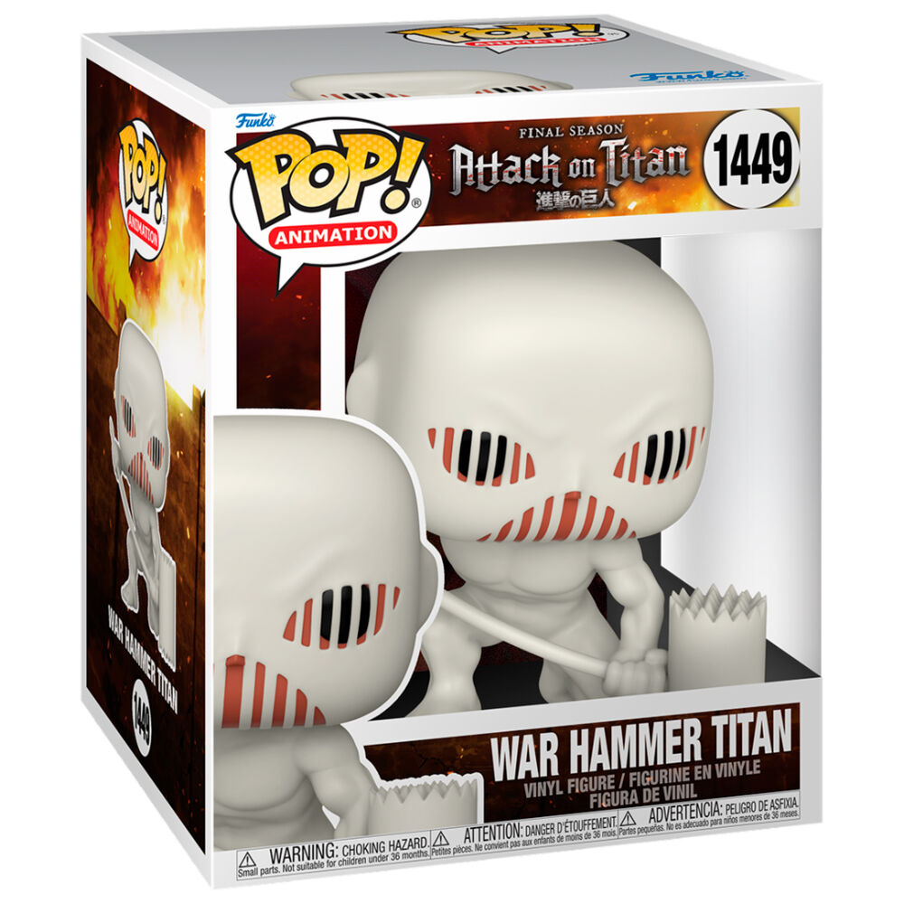 Figura FUNKO POP! War Hammer Titan de Attack on Titan con martillo - 2