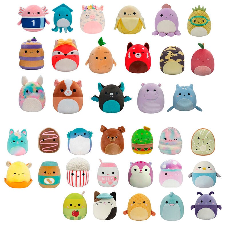 Peluche Squishmallows surtido de 20 cm con diseños variados