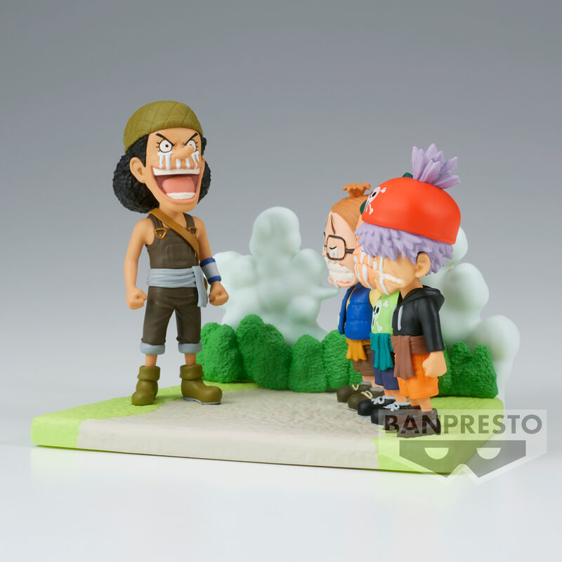 Figura de Usopp de One Piece Pirates Log Stories de Banpresto - 3