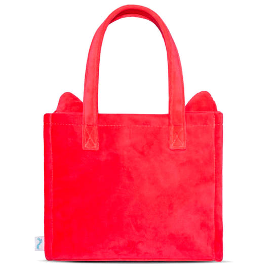 Bolso tote rojo de peluche Fifi Squishmallows con cara de zorro - 2