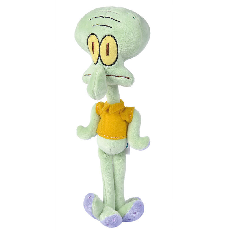 Peluche de Calamardo de Bob Esponja con camisa amarilla - 2