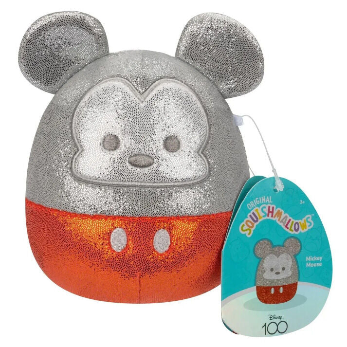 Blíster con cuatro peluches Disney Squishmallows de Stitch, Gato de Cheshire, Mickey y Minnie - 6