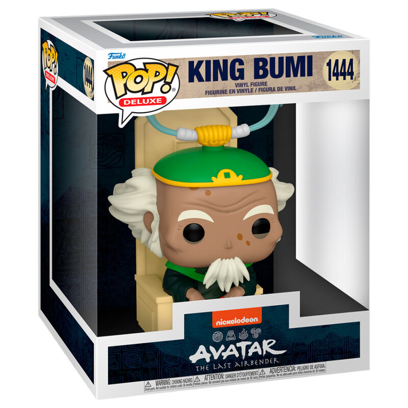 Figura Funko POP! Deluxe de King Bumi sentado en su trono - 2