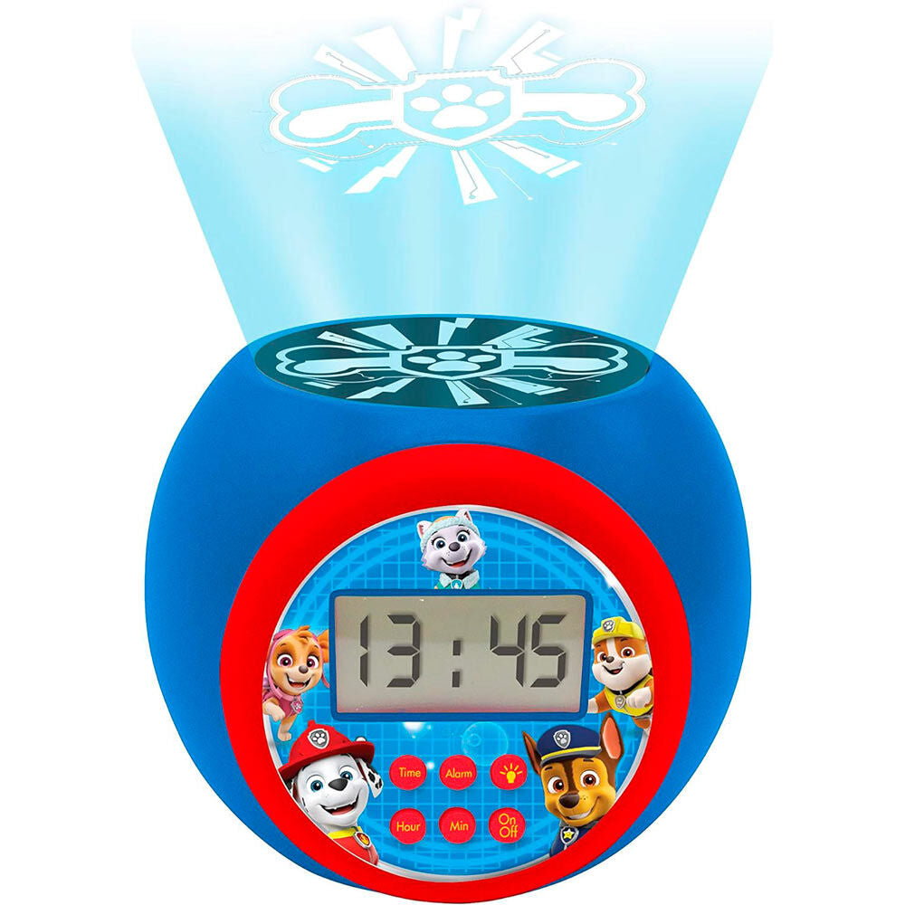 Reloj despertador Paw Patrol Lexibook con proyección nocturna - 3