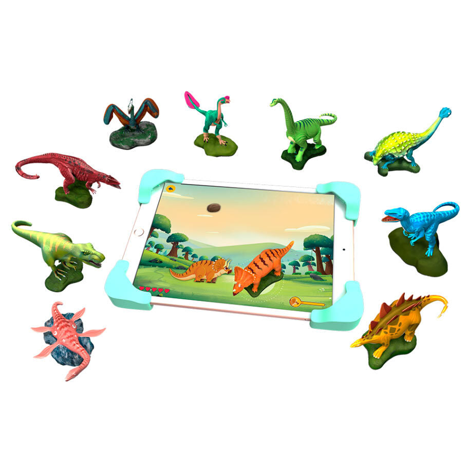 Caja del juego interactivo educativo PLAYSHIFU Tacto Dino con figuras de dinosaurios - 3