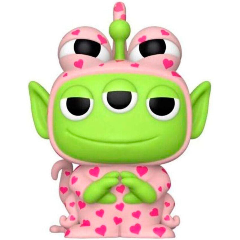 Figura Funko POP de Randall Disney Pixar Remix con traje rosa de corazones - 2