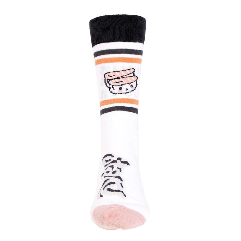 Set de tres calcetines Otaku CERDÁ con diseños gráficos en negro y blanco - 5