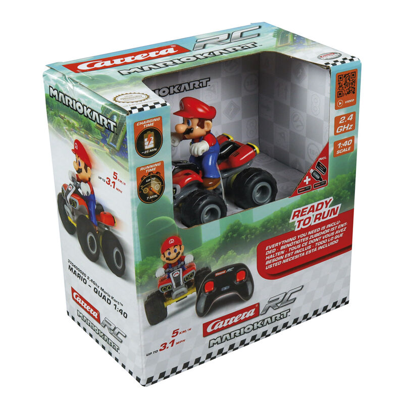 Quad teledirigido de Mario Kart con mando CARRERA - 12
