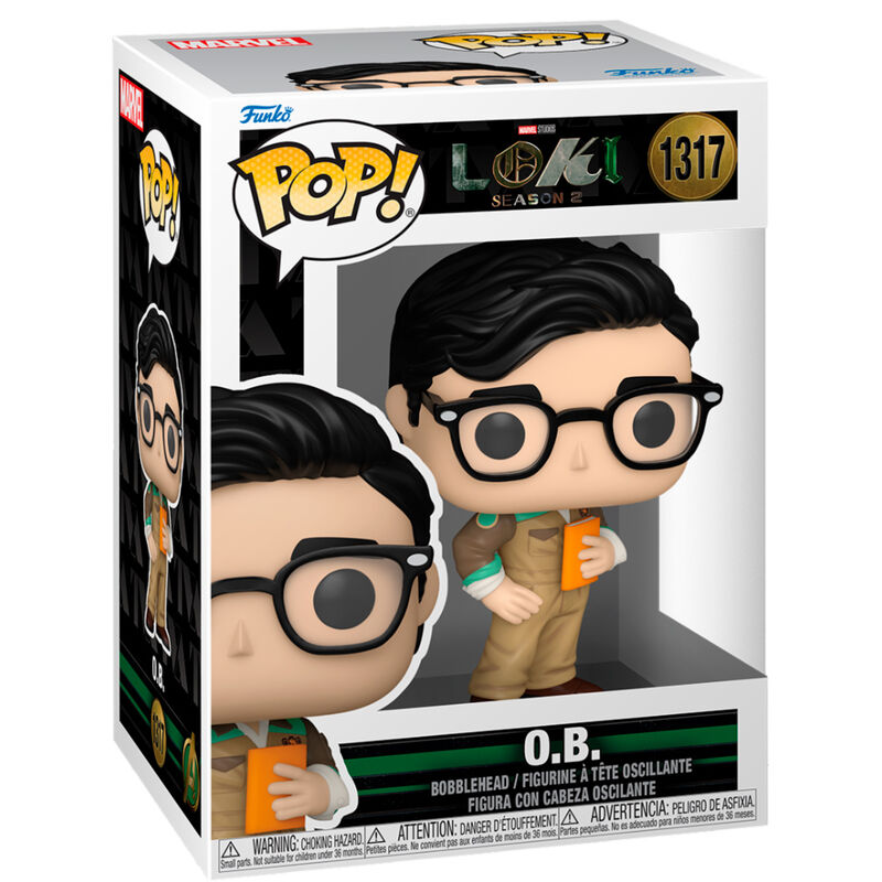 Figura Funko POP! de O.B. de Marvel Loki 2 con gafas - 2