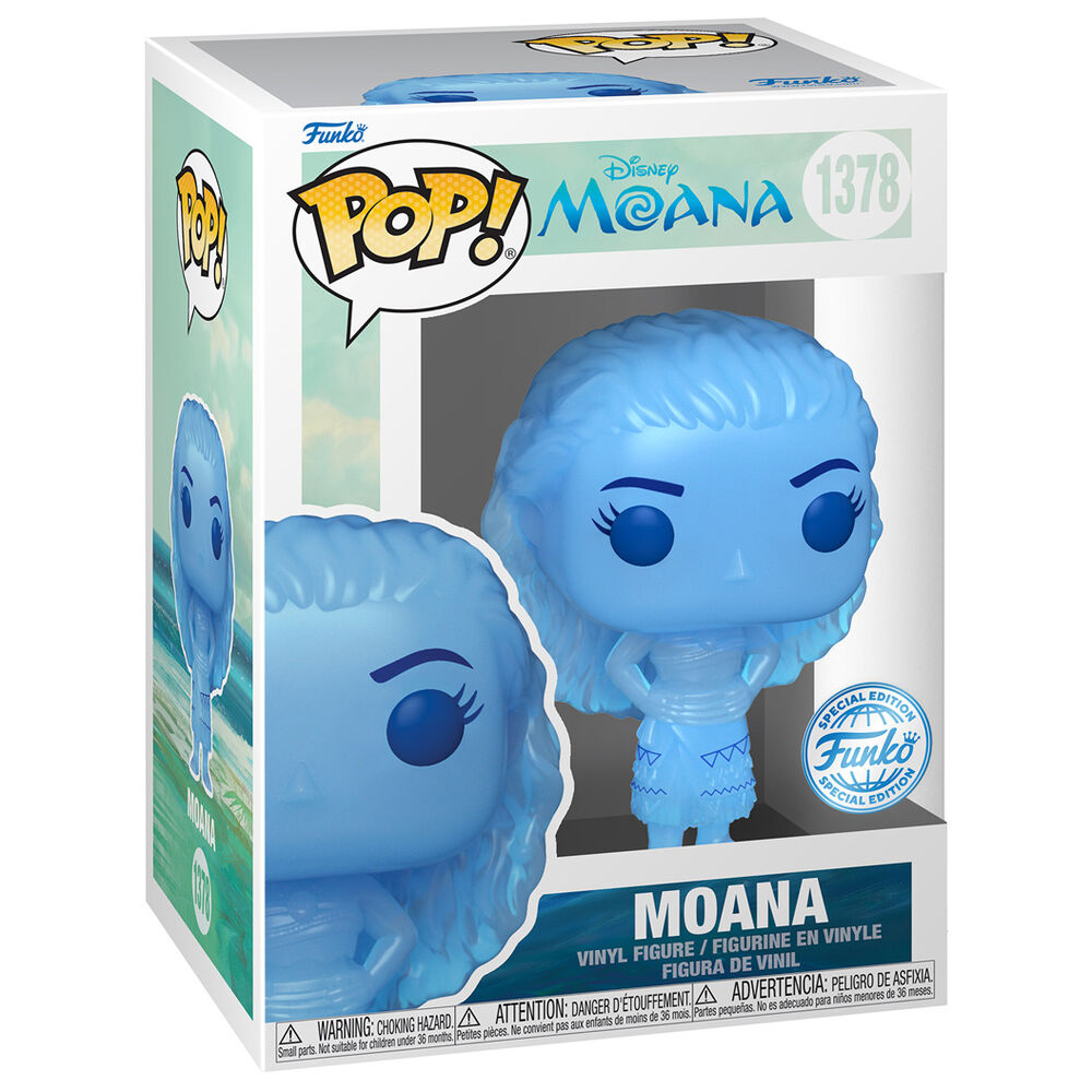 Figura Funko POP! de Vaiana en azul translúcido - 2