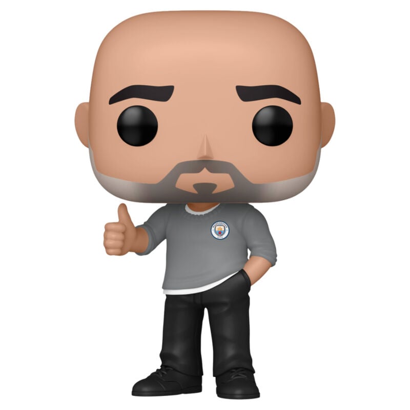 Figura Funko POP! de Pep Guardiola con camiseta del Manchester City en caja - 2