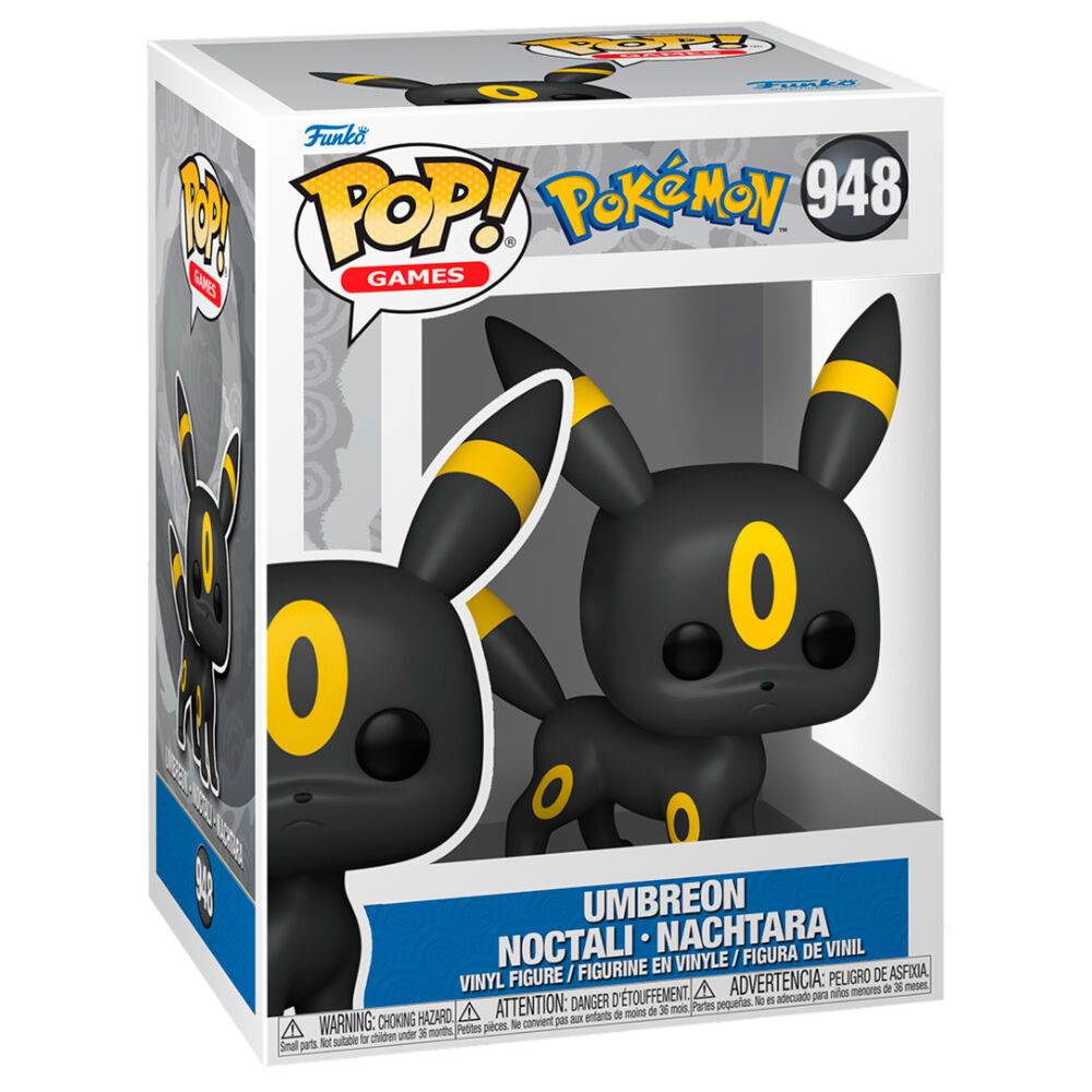 Figura FUNKO POP! de Umbreon Pokémon en negro y amarillo - 2