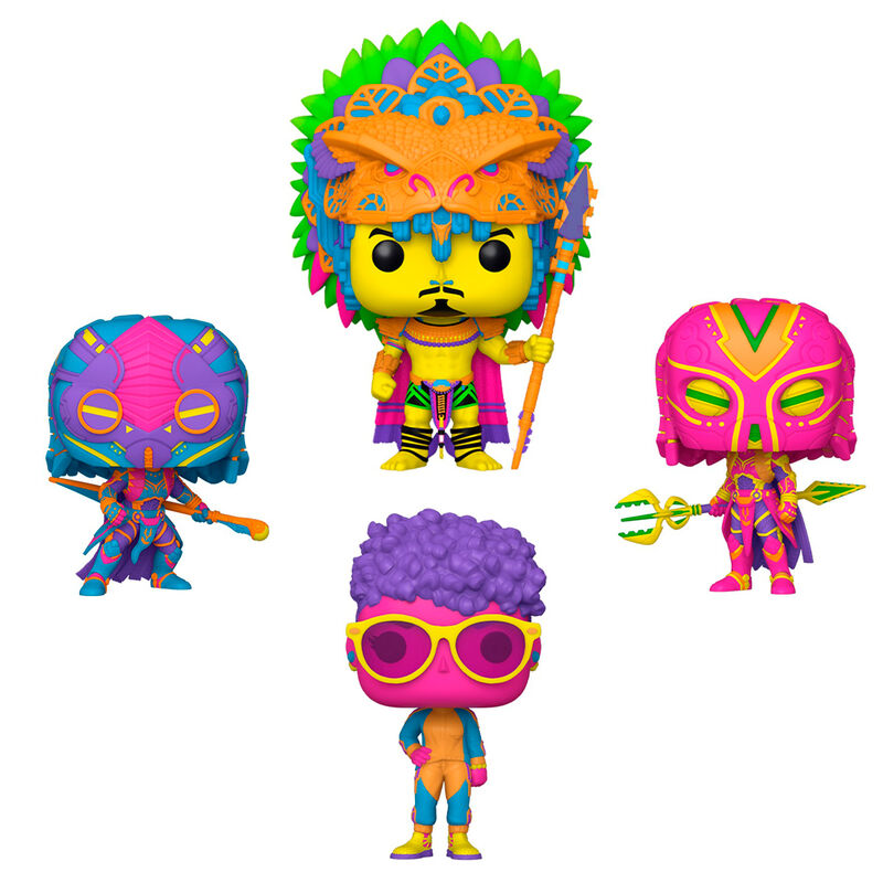 Pack Funko POP! de 4 figuras de Black Panther: Wakanda Forever - 2