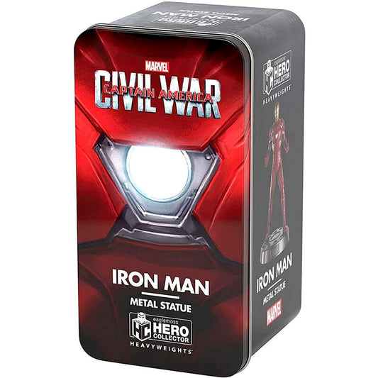 Figura de Iron Man Marvel a escala 1:18 sobre base negra - 2