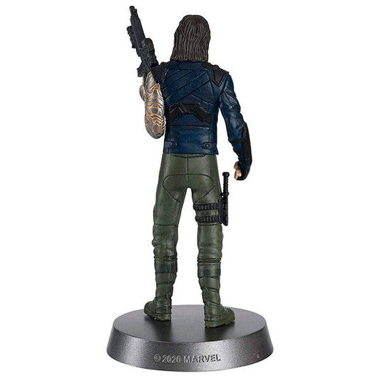 Figura de Winter Soldier Marvel a escala 1:18 sobre base negra - 2
