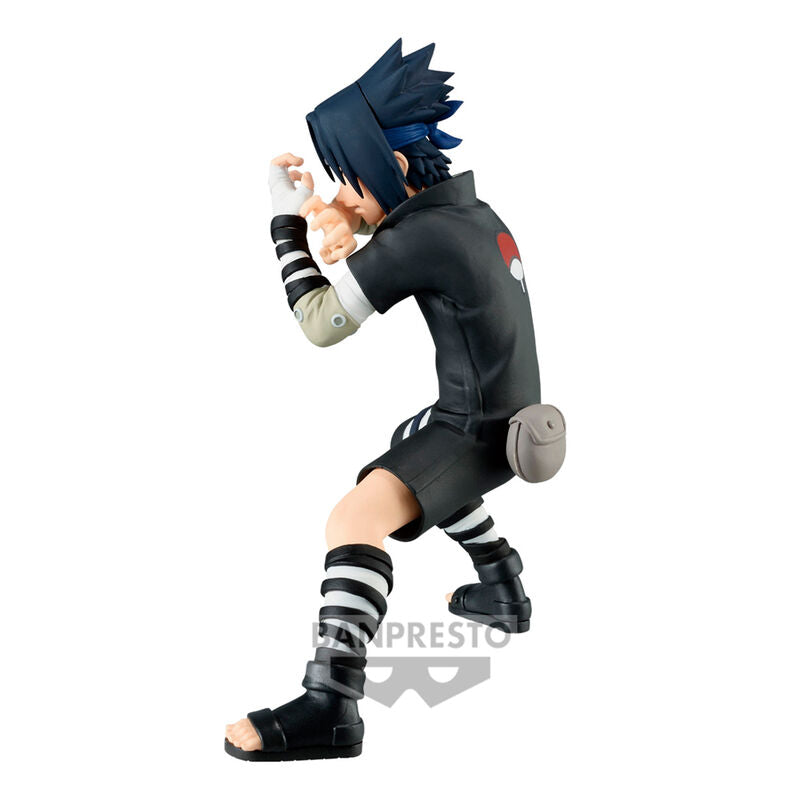 Figura de Sasuke Uchiha Vibration Star III de Naruto Shippuden en pose de combate - 5
