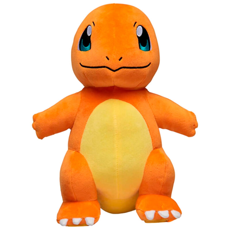 Peluche de Charmander Pokémon naranja con vientre amarillo - 2