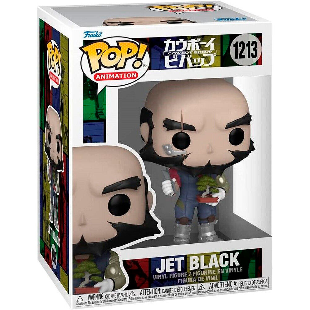 Figura Funko POP! de Jet Black de Cowboy Bebop con bonsái - 2