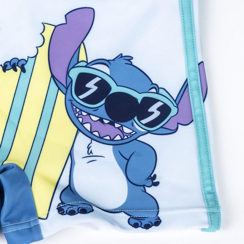Bañador bóxer infantil de Stitch Disney con estampado de surf - 3