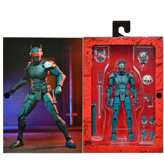 Figura articulada NECA Synja Patrol Bot de The Last Ronin con espada y accesorios - 2