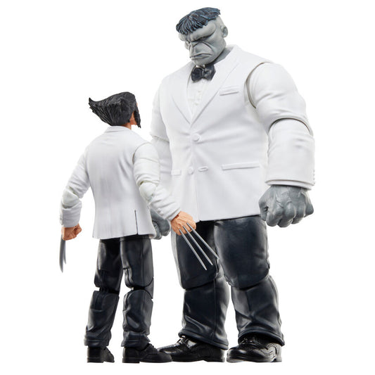 Figuras articuladas de Wolverine y Hulk Marvel Legends - 8