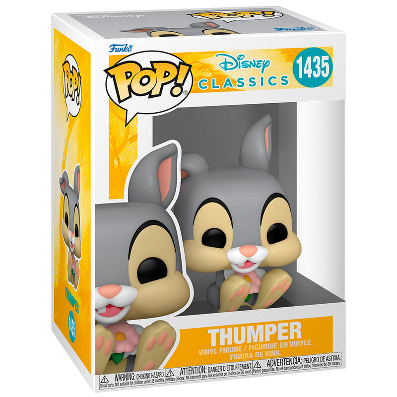 Figura Funko POP! de Thumper de Disney Bambi sentado - 2