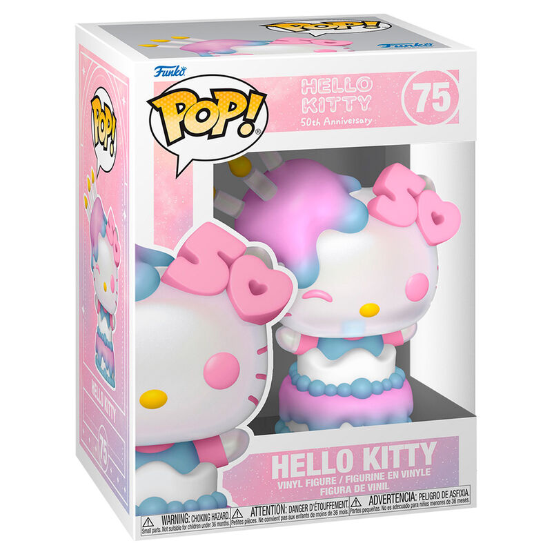 Figura Funko POP! de Hello Kitty con tarta y velas - 2
