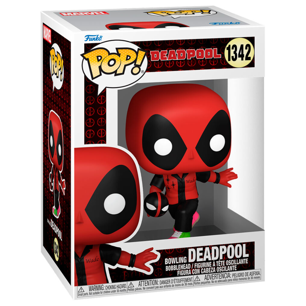 Figura Funko POP! de Deadpool con pelota de bowling - 2