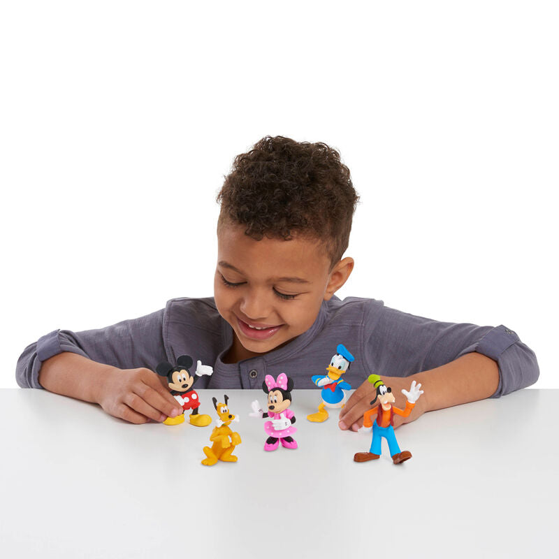Blíster con cinco figuras Disney de Mickey, Minnie, Donald, Goofy y Pluto - 4