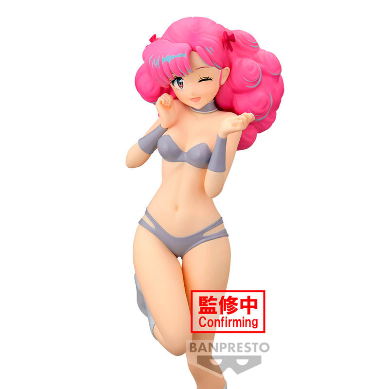 Figura de Lum de Urusei Yatsura con melena rosa y pose dinámica - 6