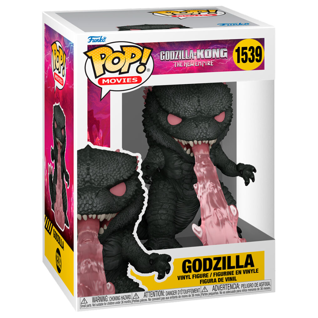 Figura Funko POP de Godzilla con lengua y placas dorsales rosas - 2