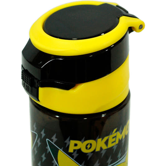 Botella Pokémon de 500 ml con diseño de Pikachu en amarillo y negro - 6