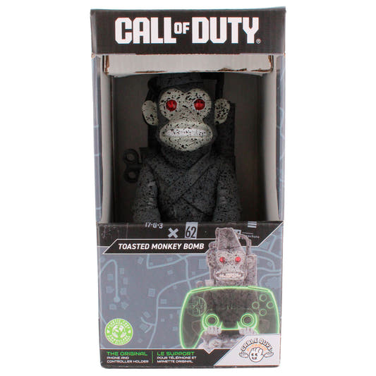 Soporte Cable Guy Toasted Monkey Bomb de Call of Duty con acabado gris moteado - 9