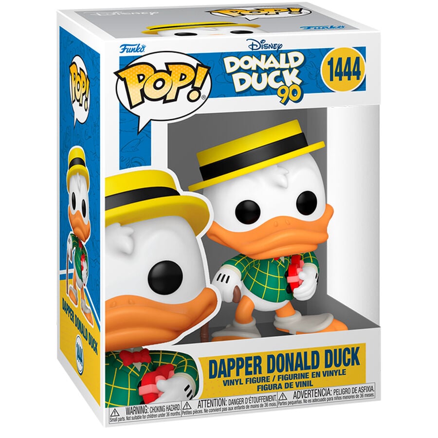 Figura Funko POP! Dapper Donald Duck con sombrero y bastón - 2