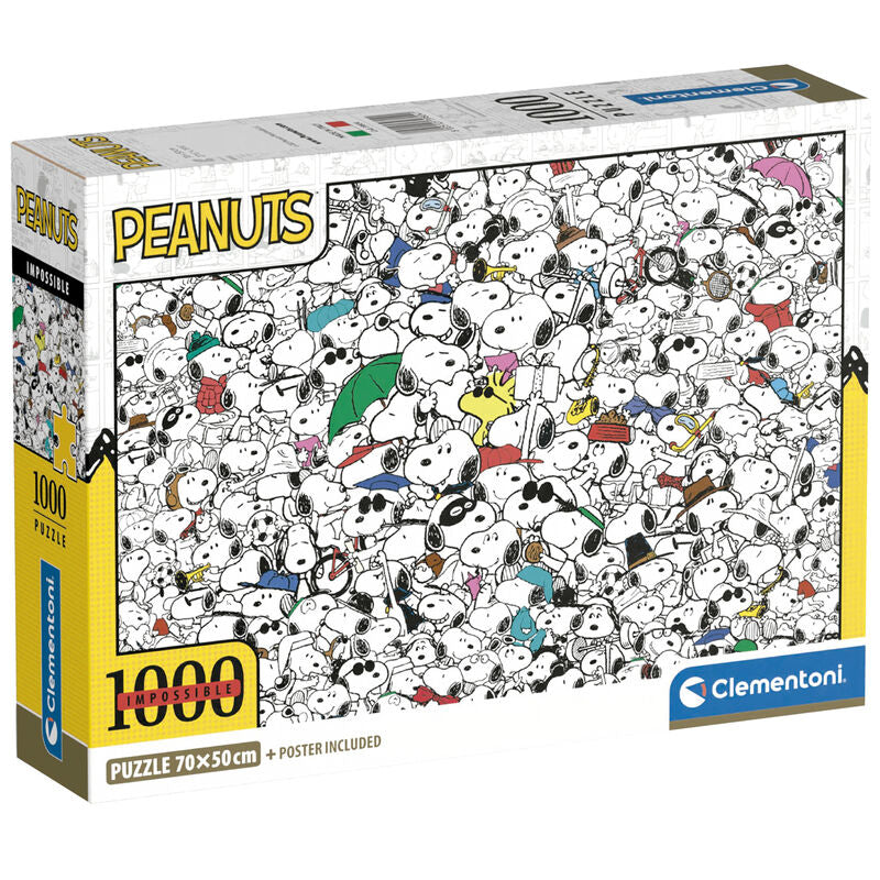 Puzzle Clementoni de Snoopy y Peanuts de 1000 piezas