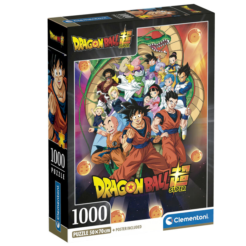Puzzle Clementoni de Dragon Ball Super de 1000 piezas