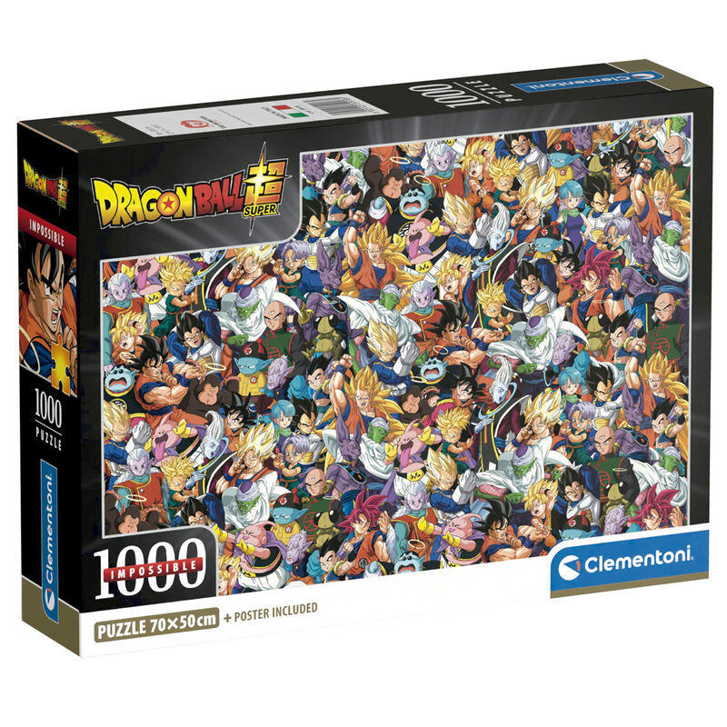 Puzzle Clementoni Dragon Ball Super de 1000 piezas con personajes